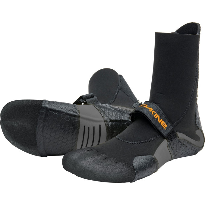 Гидротапки DAKINE UNISEX CYCLONE SPLIT TOE BOOT 3/2мм черные, размер 11 DK01U3CSTBC1 (0604565772336)